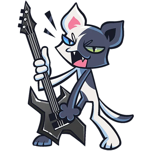 🎸 Стикер «Сплитти без надписей» для Telegram