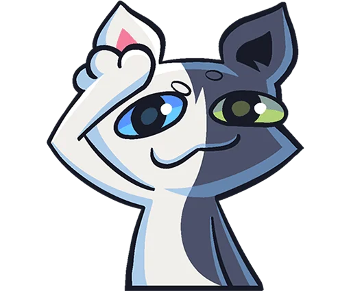 🫡 Стикер «Сплитти без надписей» для Telegram