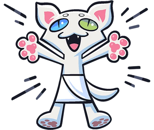🤗 Стикер «Сплитти без надписей» для Telegram