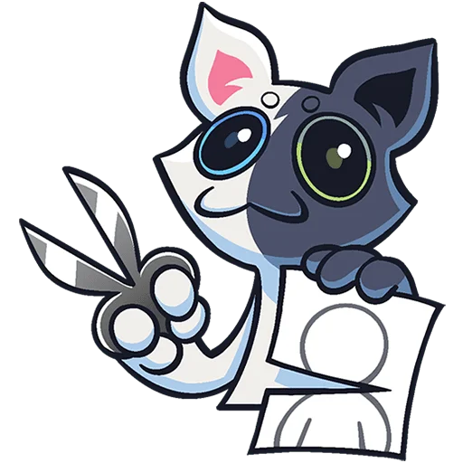 ✂ Стикер «Сплитти без надписей» для Telegram