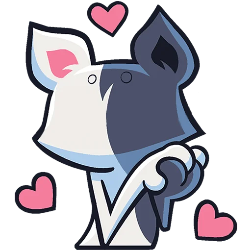 🥰 Стикер «Сплитти без надписей» для Telegram