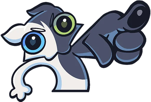 🫵 Стикер «Сплитти без надписей» для Telegram