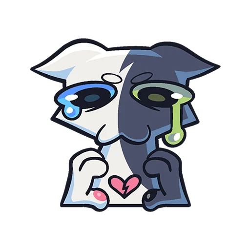 💔 Стикер «Сплитти Без Текста» для Telegram