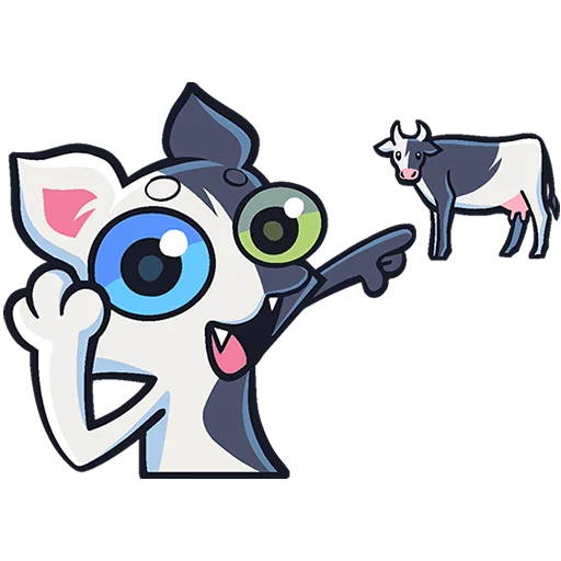 🐄 Стикер «Сплитти Без Текста» для Telegram