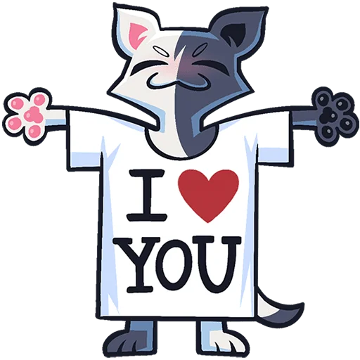 ❤️ Стикер «Сплитти Без Текста» для Telegram