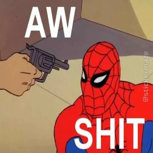 🕷 Стикер «Spider Man Memes» для Telegram