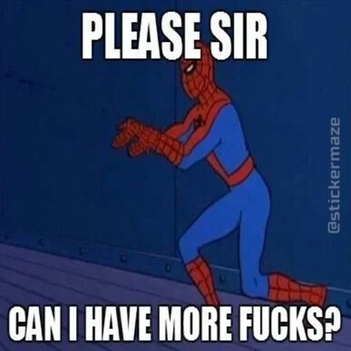 🕷 Стикер «Spider Man Memes» для Telegram