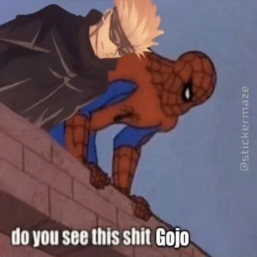 🕷 Стикер «Spider Man Memes» для Telegram