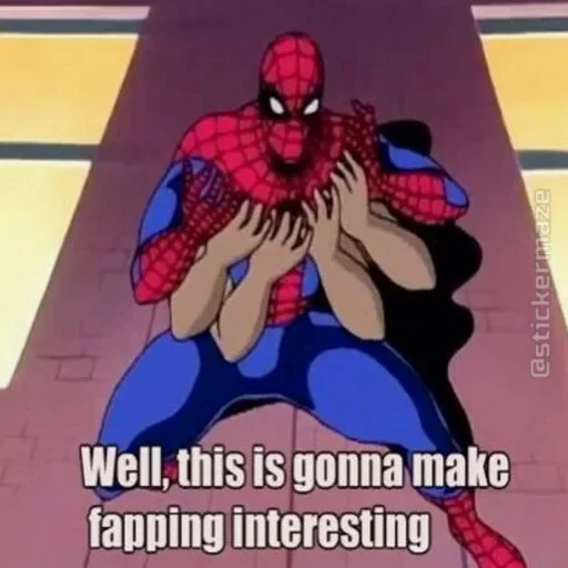 🕷 Стикер «Spider Man Memes» для Telegram