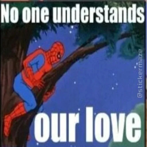 🕷 Стикер «Spider Man Memes» для Telegram