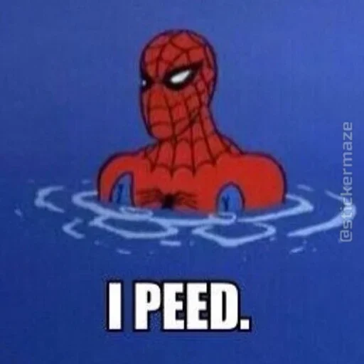 🕷 Стикер «Spider Man Memes» для Telegram