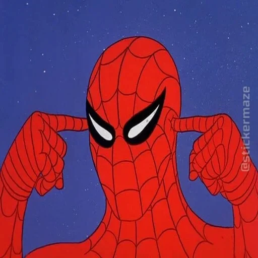 🕷 Стикер «Spider Man Memes» для Telegram