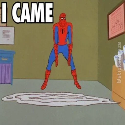 🕷 Стикер «Spider Man Memes» для Telegram