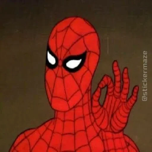 Стикерпак Spider Man Memes для Telegram