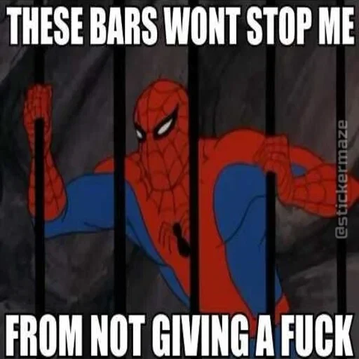 🕷 Стикер «Spider Man Memes» для Telegram