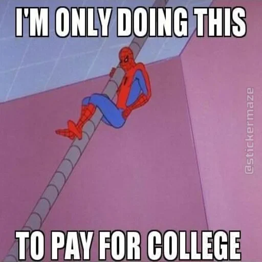 🕷 Стикер «Spider Man Memes» для Telegram