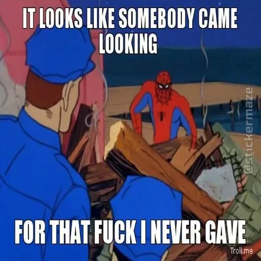 🕷 Стикер «Spider Man Memes» для Telegram