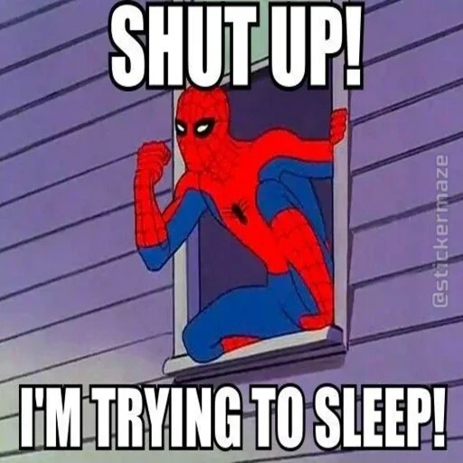 🕷 Стикер «Spider Man Memes» для Telegram