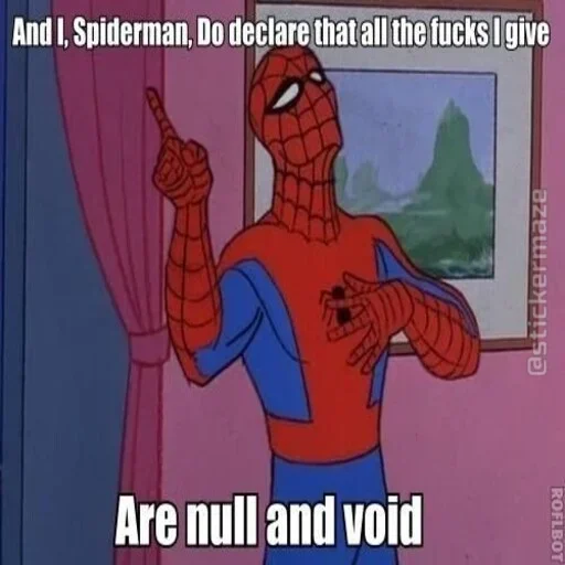 🕷 Стикер «Spider Man Memes» для Telegram