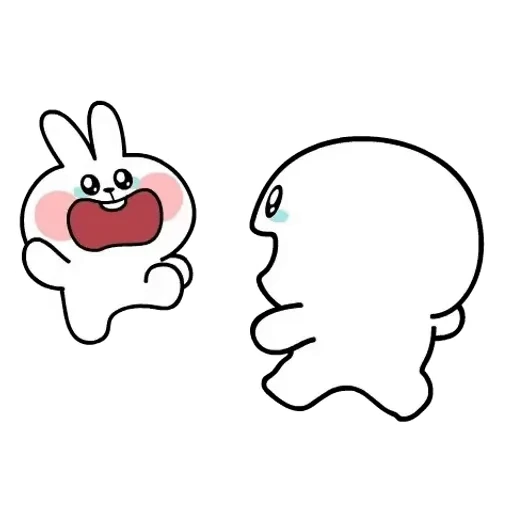 🥹 Стикер «Spoilet Rabbit» для Telegram
