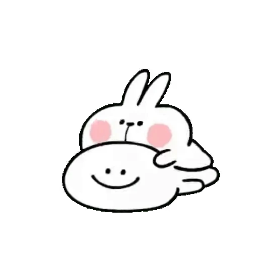 🥰 Стикер «Spoilet Rabbit» для Telegram