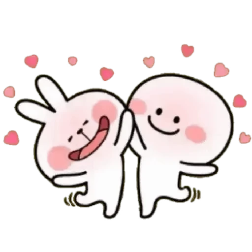 🥰 Стикер «Spoilet Rabbit» для Telegram