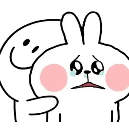 🥹 Стикер «Spoilet Rabbit» для Telegram