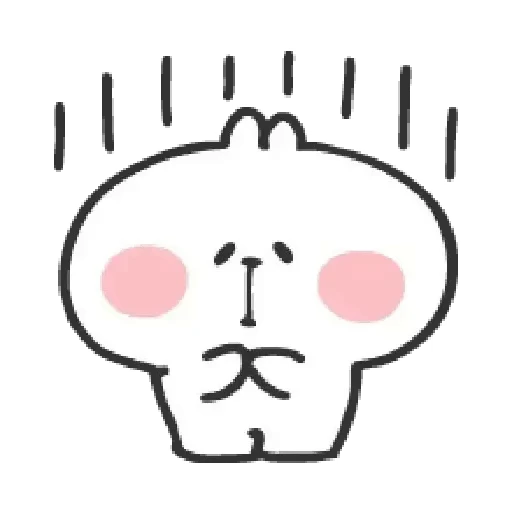 😞 Стикер «Spoilet Rabbit» для Telegram