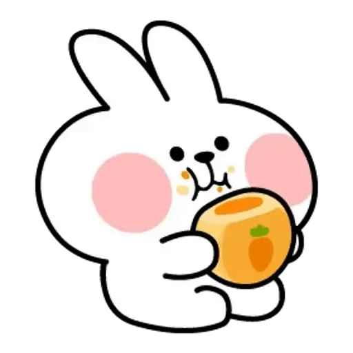 ☺️ Стикер «Spoilet Rabbit» для Telegram