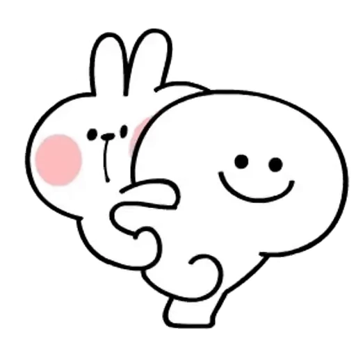 🙂 Стикер «Spoilet Rabbit» для Telegram