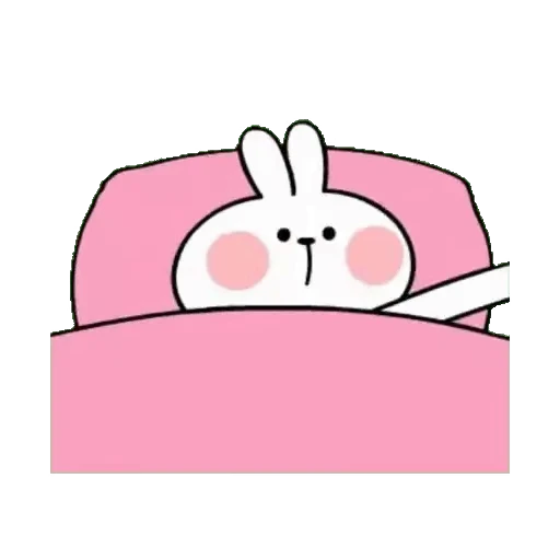 🥰 Стикер «Spoilet Rabbit» для Telegram