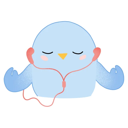 🎧 Стикер «SPOKI» для Telegram