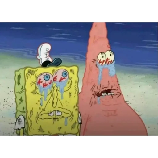 😧 Стикер «spongebob meme» для Telegram