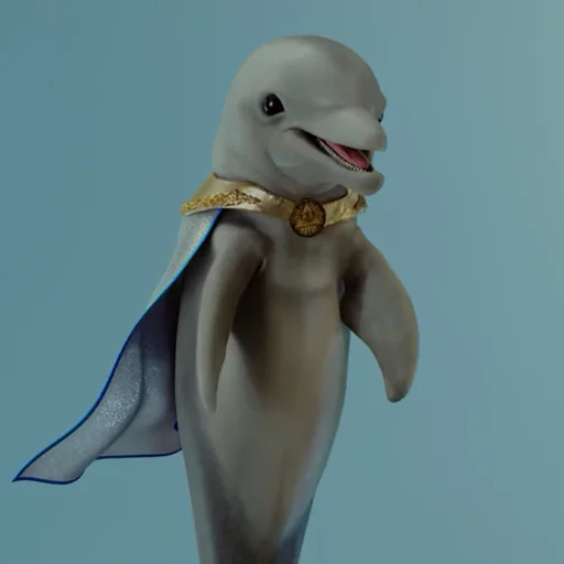 🐬 Стикер «Губка Боб в 3D» для Telegram