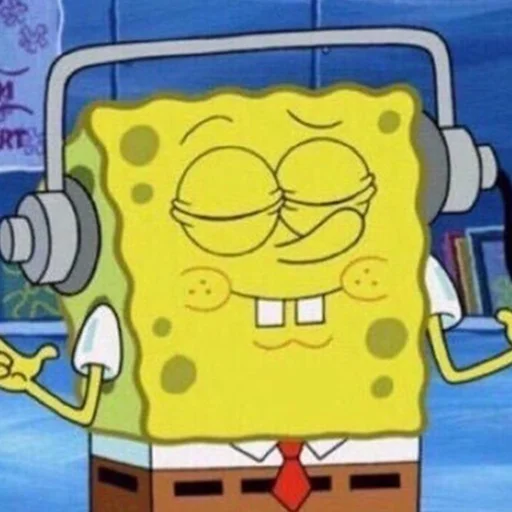 🎧 Стикер «SPONGEMEME» для Telegram