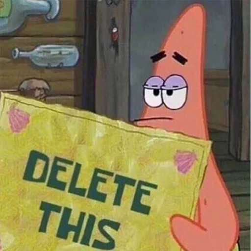 😕 Стикер «SPONGEMEME» для Telegram