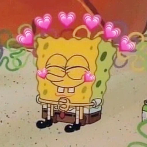 💕 Стикер «SPONGEMEME» для Telegram