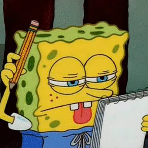 😋 Стикер «SPONGEMEME» для Telegram