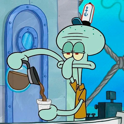☕️ Стикер «SPONGEMEME» для Telegram