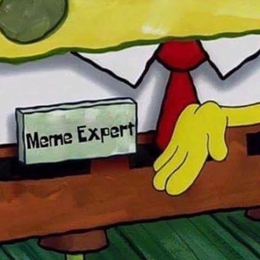 🤓 Стикер «SPONGEMEME» для Telegram