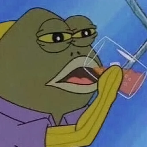 🥃 Стикер «SPONGEMEME» для Telegram
