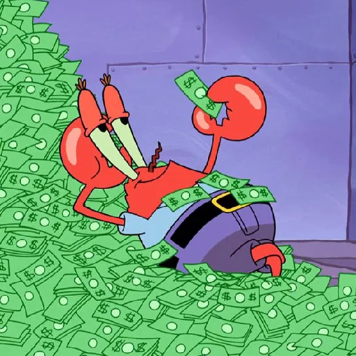 💵 Стикер «SPONGEMEME» для Telegram