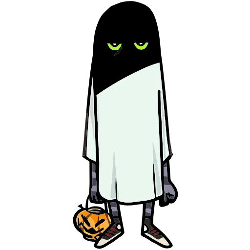 👻 Эмодзи «Полтергейст Спуки» для Telegram