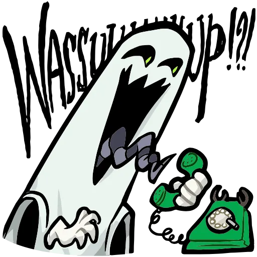 👻 Эмодзи «Полтергейст Спуки» для Telegram