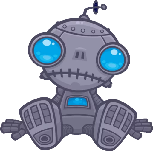 🤖 Стикер «Halloween monsters» для Telegram