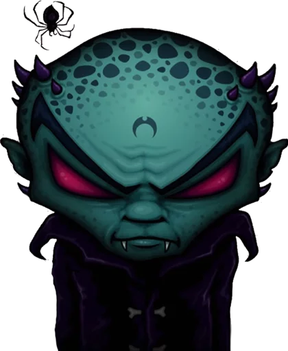 👽 Стикер «Halloween monsters» для Telegram
