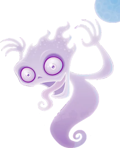 😱 Стикер «Halloween monsters» для Telegram