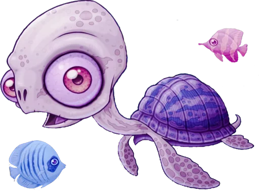 🐢 Стикер «Halloween monsters» для Telegram