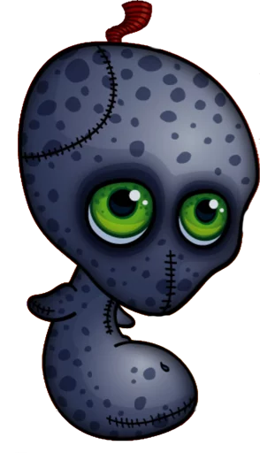 👤 Стикер «Halloween monsters» для Telegram