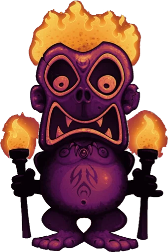 🔥 Стикер «Halloween monsters» для Telegram